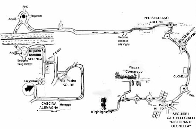 Mappa per la Vigna